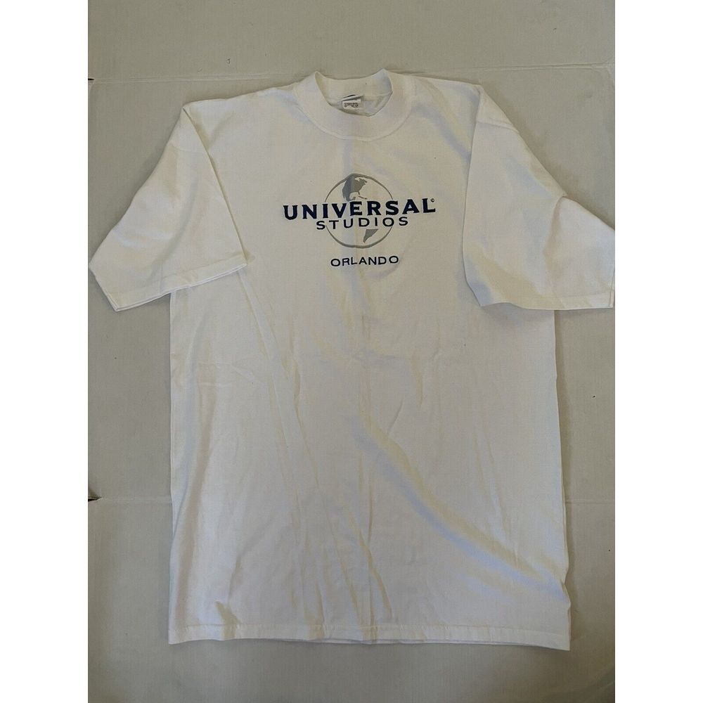 Universal Studios Orlando‎ Florida T-Shirt Vintage Mens Size L White